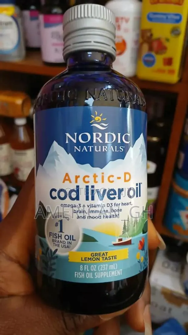 Nordic Naturals Artic-D Cold Liver Oil, 237ml · Photo 1
