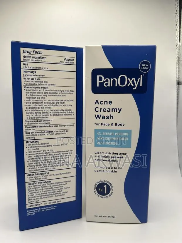 Panoxyl Acne Foaming Wash for Face Bod · Photo 1
