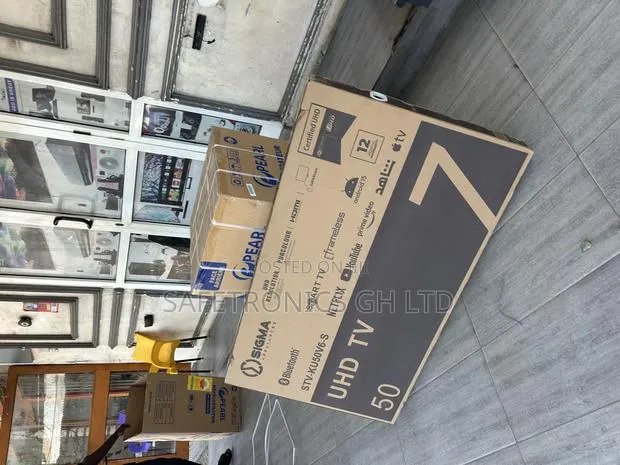 Order Smart Android Sigma 50 Inch Led Sig-Ku50v6-S Ultra Uhd Tv · Photo 1