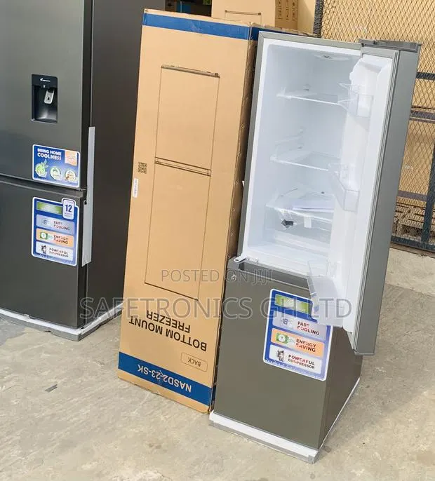 Secure (Grey) Nasco Bottom Mount FrostElite 170L Nasd2-23-Sk Fridge · Photo 1