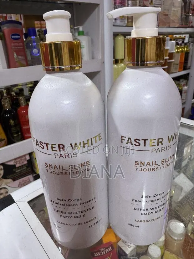 Faster White Body Lotion · Photo 1