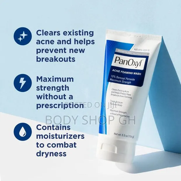 Panoxyl Acne Foaming Wash Benzoyl Peroxide- Maximum Strength · Photo 1