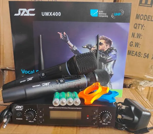 Jac Umx400 2in1 Handheld Uhf Wireless Microphone · Photo 1