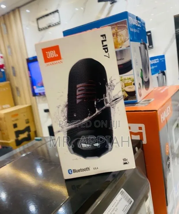 Shop Classic JBL Flip 7 Bluetooth Speaker(Black). · Photo 1