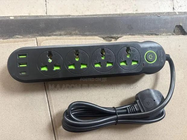 4 Way Extension Board With 2 Usb Slot 1 Type C Slot · Photo 1