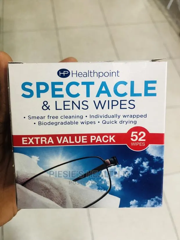 Spectacle Lens Wipes · Photo 1