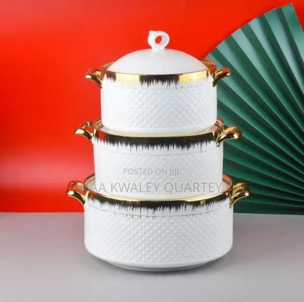3 Pieces High Quality Ceramic Bowls Set · Photo 1
