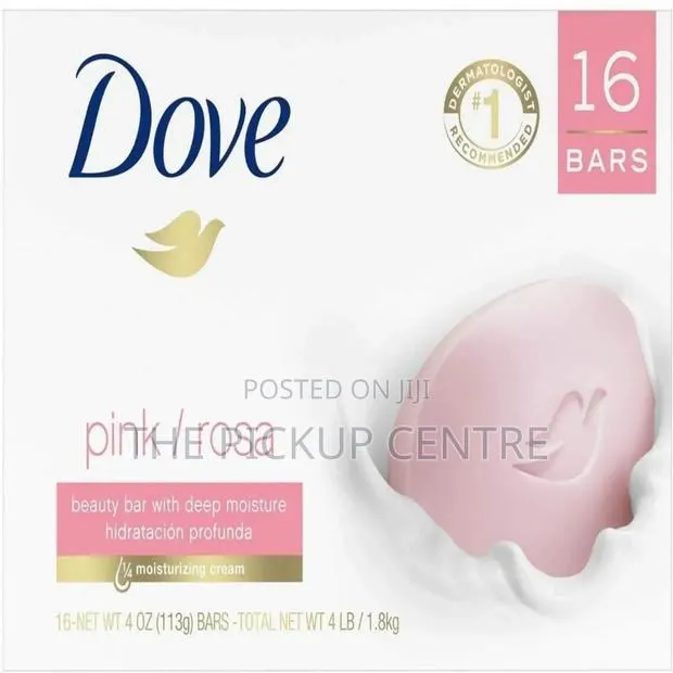 Dove Soap Pink Bar - 4.75oz (16 Pack) · Photo 1
