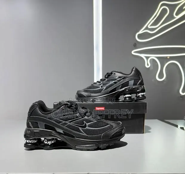 Original Nike Shox Rider Sp Supreme Sleek Black · Photo 1