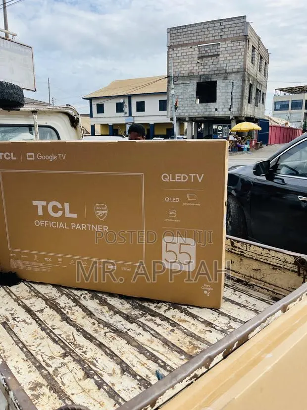Check Out Adorable TCL 55” Qled Smart Screen Television(Black) · Photo 1