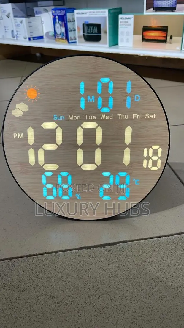 6"×14" Led Display Wall Clock · Photo 5