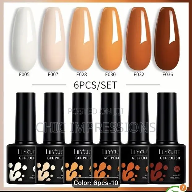 Lily'cute 6-Piece Gel Nail Polish Set · Photo 1