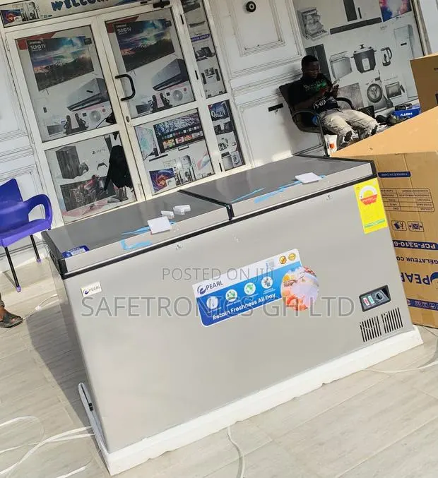 Newest Grey (Freeze-Pro) 508 Liters Pearl 2 Doors Freezer · Photo 1