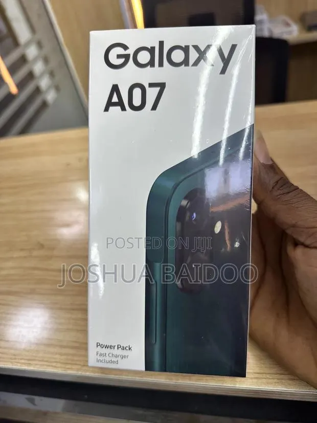 New Samsung Galaxy A07 256 GB Black · Photo 1
