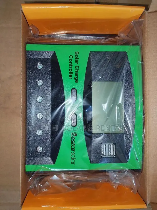 50a PWM Solar Charge Controller With USB 2 Ports · Photo 1