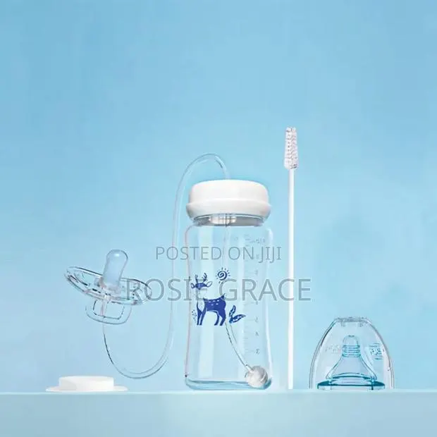 3-in-1 Hands Free Anti-Colic 240ml Feeding Bottle · Photo 3