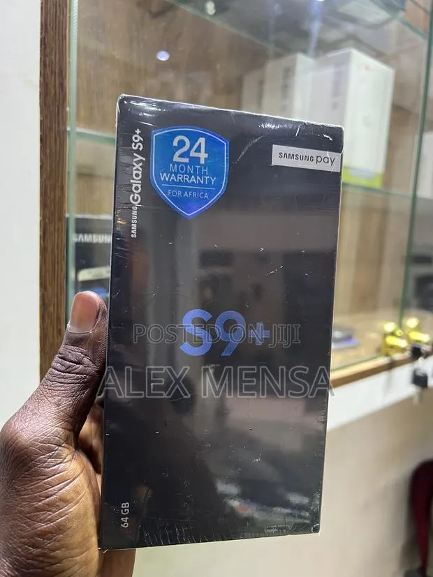 New Samsung Galaxy S9 Plus 64 GB Black · Photo 1