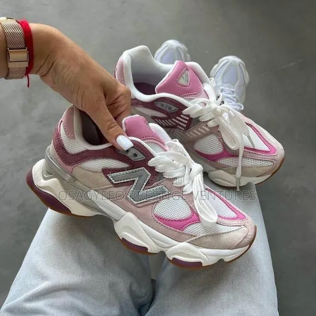 Quality New Balance 9060 (Pink/White Colorway). · Photo 1