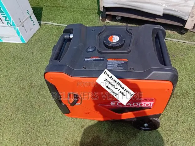 Ecoolmax 10kVA Generator Powerful 10kVAPetrol or Reliable Backup Power · Photo 1