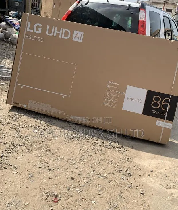 Smart Uhd Ut80 86 Inch Android Frameless Lg Electric Tv · Photo 1