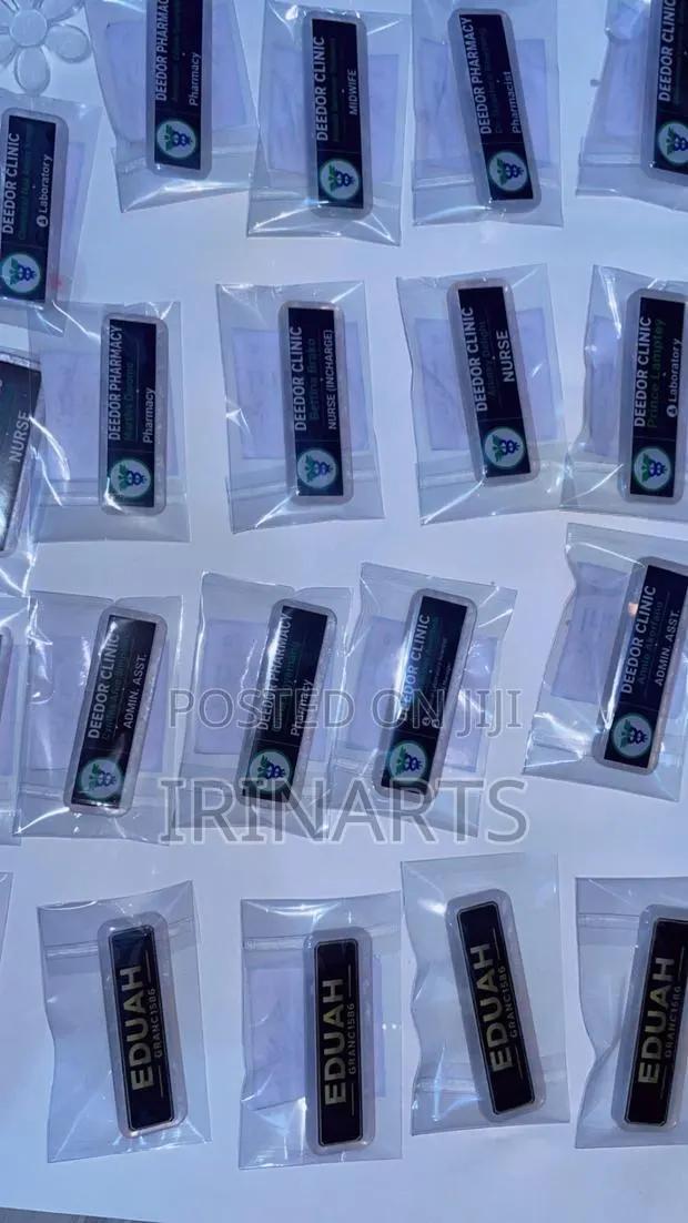 Chest Name Tags · Photo 1