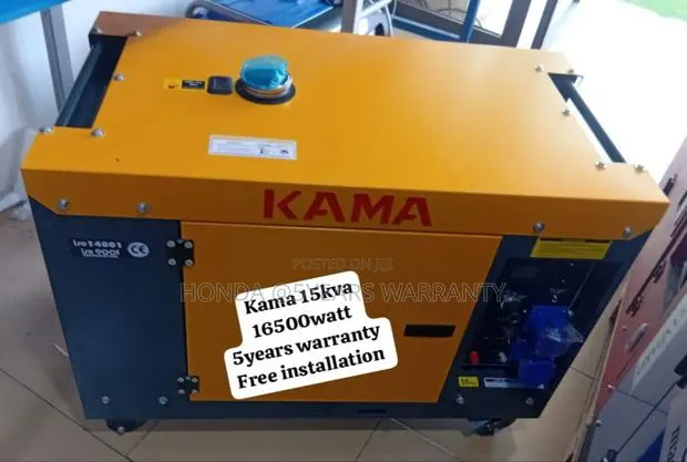 Efficient Energy Use Kama Generator 15kva 16500watt Diesel · Photo 1