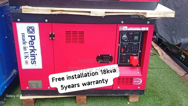 Backup Power – Perkins 18kva Diesel Generator Available Now 18kva · Photo 1