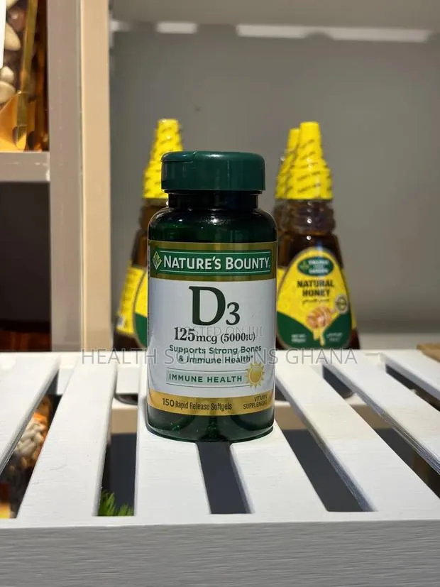 Nature's Bounty Vitamin D3 for Bone Strength Immune Support · Photo 1
