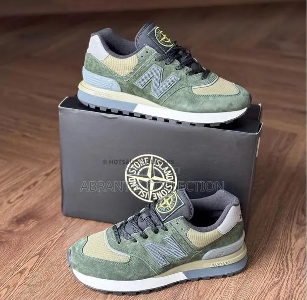 New Balance 574 Legacy Stone Island · Photo 1