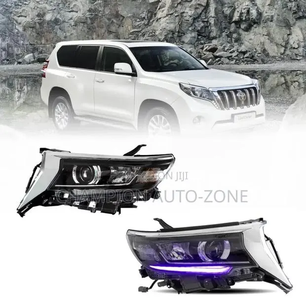 Land Cruiser Prado 2018-2019-2020-2021-2022 Headlight Pair · Photo 1