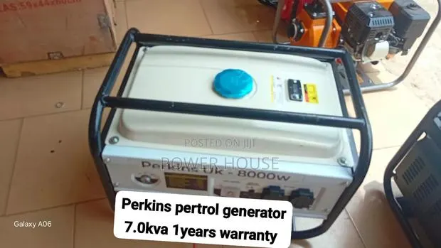 Brand New Perkins UK 8kW Generator – Smooth Fuel Efficient · Photo 1