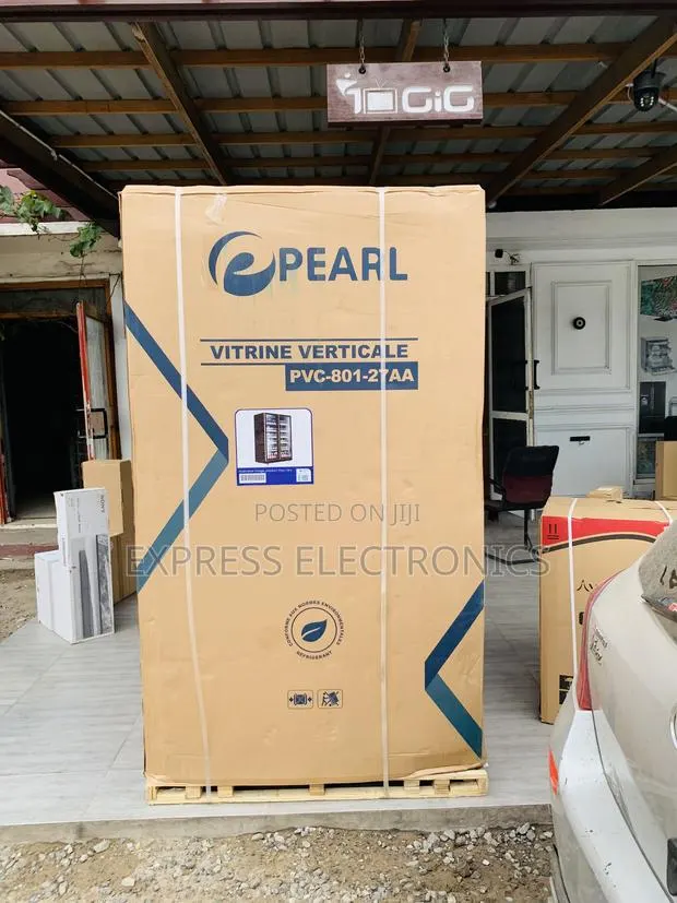 Purchase Pearl PVC-801-27AA 690L Double-Door Glass Display Fridge · Photo 1