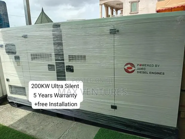 200kva Diesel Silent Engine Perkins Generator Expedient · Photo 1