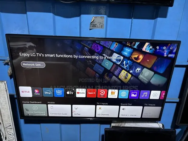 Lg Dashboard Webos 43 Inch Smart,Bluetooth,Digital Satellite Tv · Photo 1