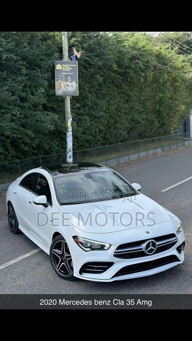 Mercedes-Benz CLA-Class AMG CLA 35 4MATIC Sedan 2020 White · Photo 3