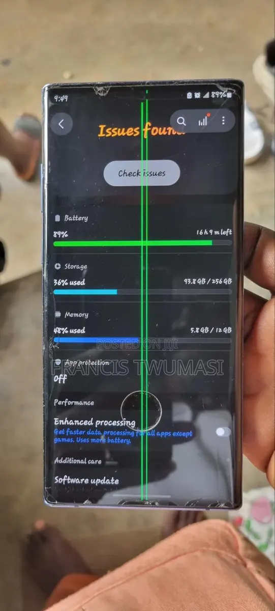 Samsung Galaxy Note 10 Plus 256 GB Blue · Photo 1
