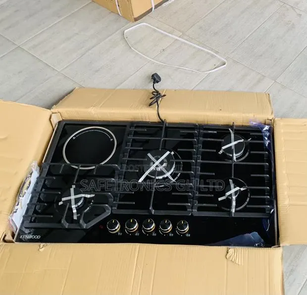 Kindly Check Electric Kenwood Inbuilt 4+1 Black Hob · Photo 1