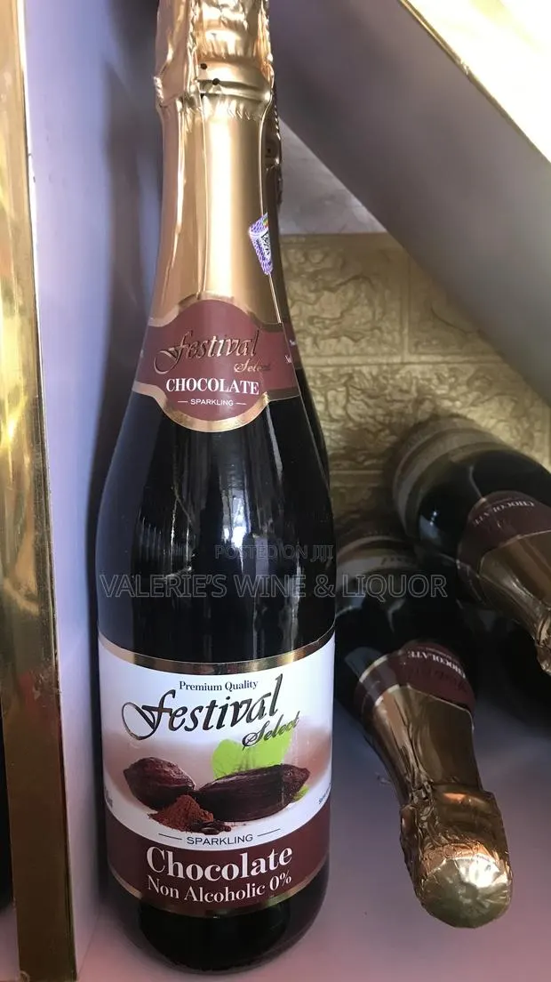 Festival Select Non Alcoholic Chocolate Champagne-750ml · Photo 1