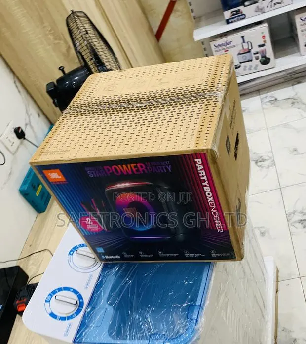 Zealous New JBL Partybox Encore 2 Portable Party Speaker With 2 Mics · Photo 1