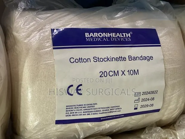 Cotton Stockinette Bandages 20cm · Photo 1