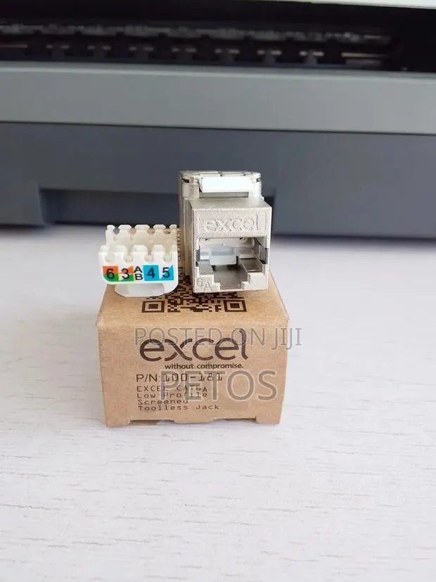 Excel Cat6a FTP Screened Keystone · Photo 1
