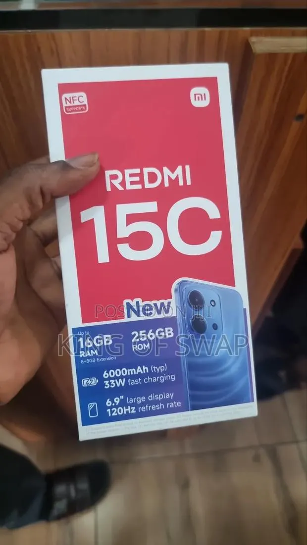 New Xiaomi Redmi 15C 4G 256 GB Black · Photo 1