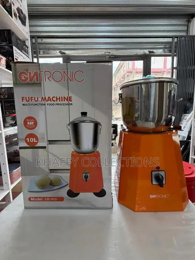 Gintronic Fufu Machine 10L Original - Pound Fufu in 5 Mins · Photo 1