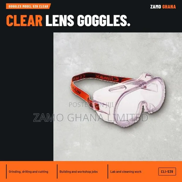 Goggles Model 539 Clear - CLI-539 · Photo 1