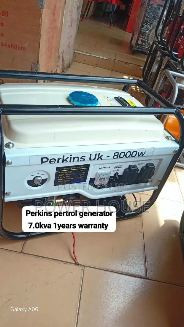 Perkins UK 8000W Silent Petrol Generator – Powerful Reliable · Photo 1