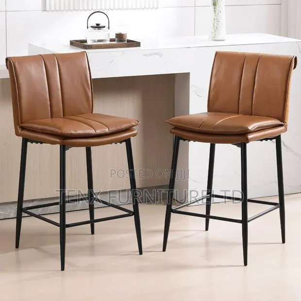Counter Stool With Backrest (Pair) · Photo 1