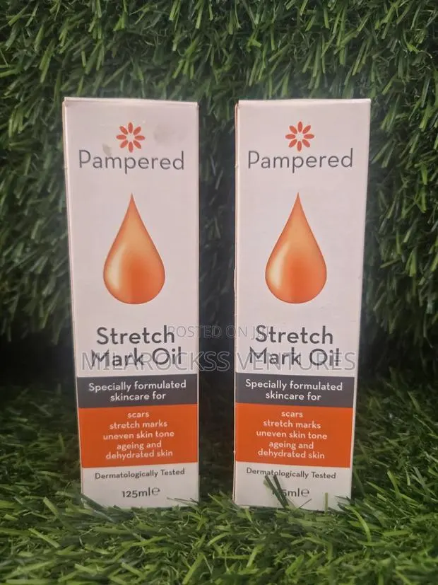 Pampered Stretch Mark Oil. 125ml. · Photo 1