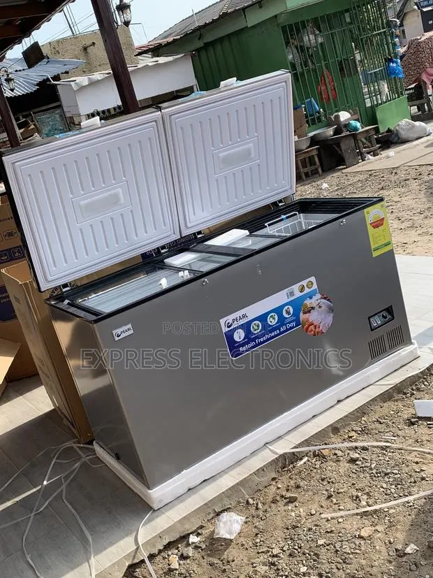Limited Stock PCF-5310-6f Pearl 418L Doubledoor Electric Chest Freezer · Photo 1