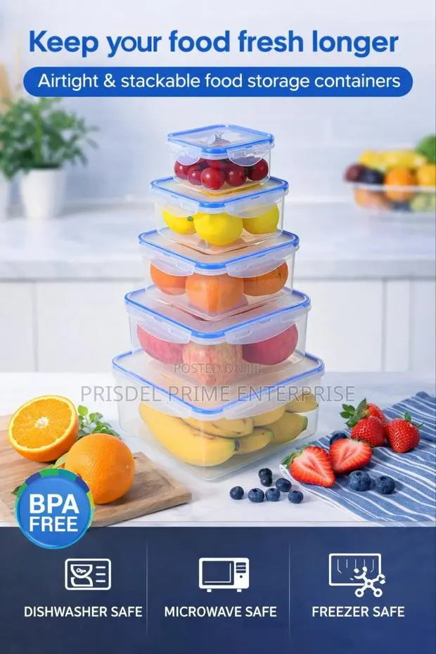 5 Pieces Storage Bowl Ser · Photo 1