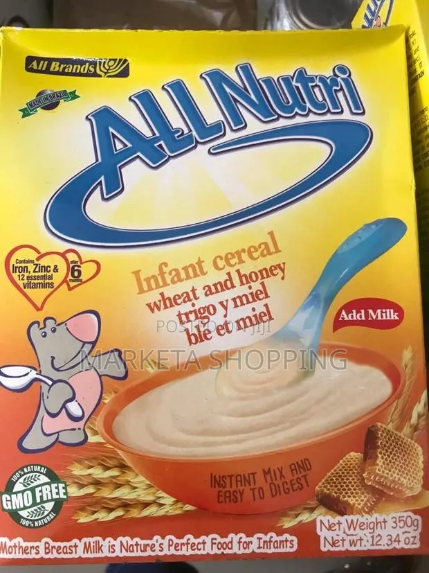 All Nutri Infant Cereal 350g Wheat and Honey · Photo 1